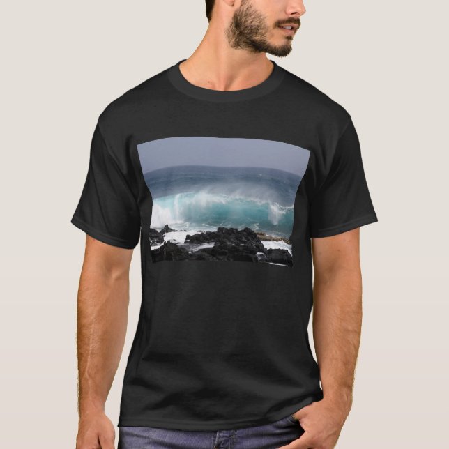 Söder pekar vinkar, Hawaii Tee Shirt (Framsida)