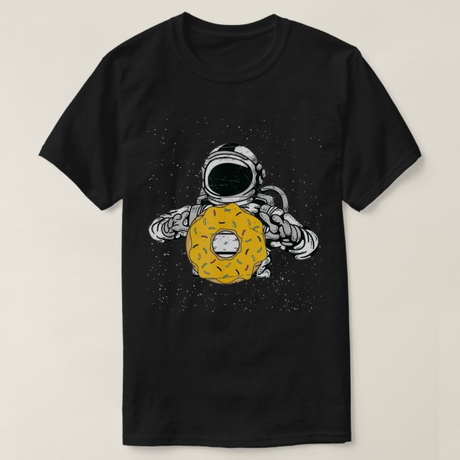Söder Space Travel Donuts Astronomy Astronaut T Shirt (Design framsida)