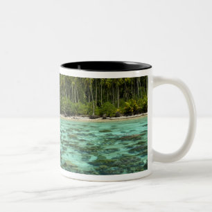 Söderhavet, Franska Polynesien, Moorea 3 Två-Tonad Mugg