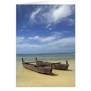 Söderhavet, Franska Polynesien, Moorea. Hälsningskort