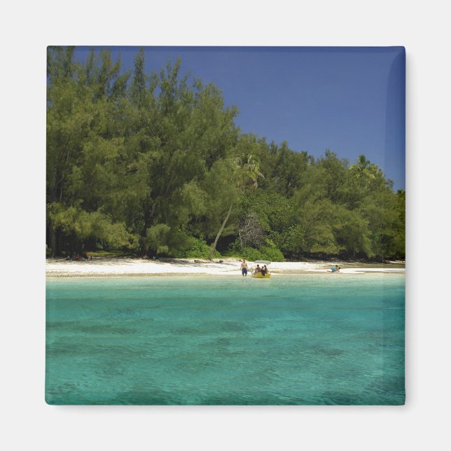 Söderhavet, Franska Polynesien, Moorea Magnet (Framsidan)