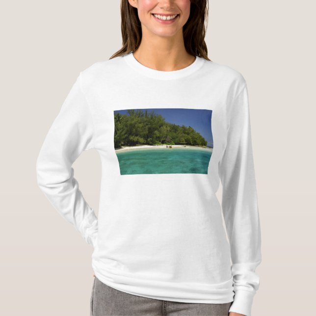 Söderhavet, Franska Polynesien, Moorea Tee Shirt (Framsida)