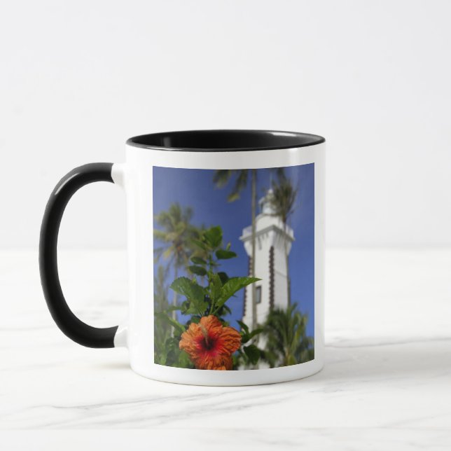 Söderhavet, Franska Polynesien, Tahiti. Hibiskus Mugg (Vänster)