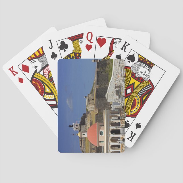 Söderkyrkogården i Puerto Rico Spel Kort (Baksidan)