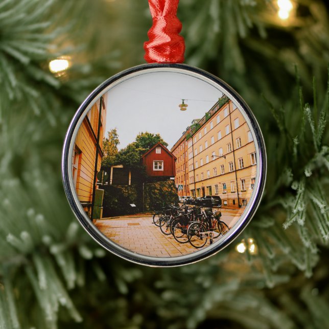 Södermalm, Stockholm, Sverige Julgransprydnad Metall (Träd)