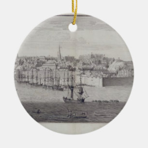 Söderna beskådar av Berwick på Tweed, c.1743-45 Julgransprydnad Keramik