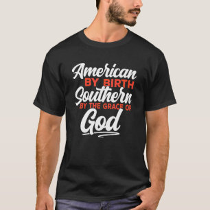 Söderut av Guds amerikanska Southerner H. T Shirt