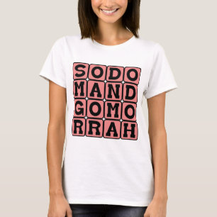 Sodom och Gomorra, ursprungliga syndstäder Tröja