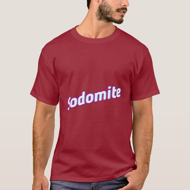 Sodomit T Shirt (Framsida)