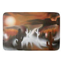 Södra Abstrakten av eld och is