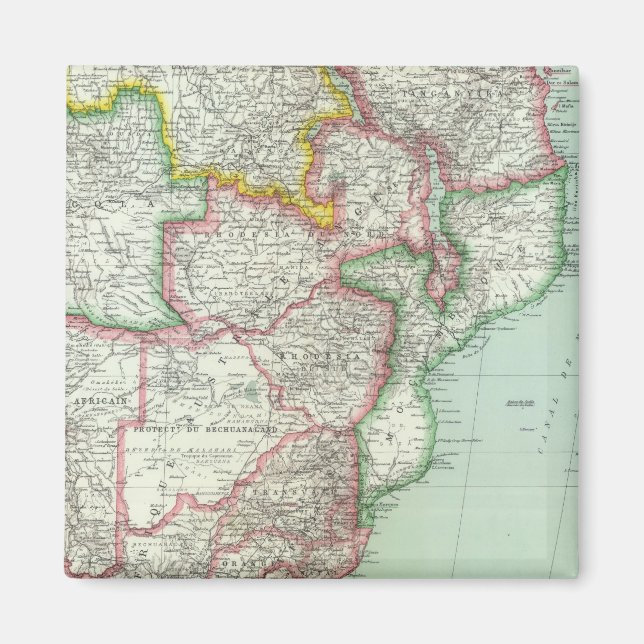 Södra Afrikan 2 Magnet (Framsidan)