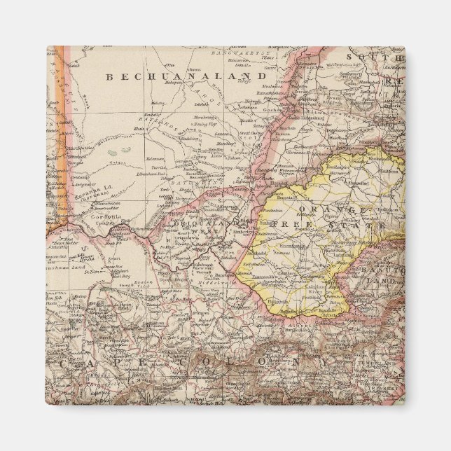 Södra Afrikan 3 Magnet (Framsidan)