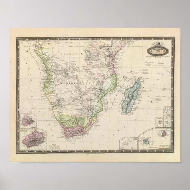 Södra Afrikan 3 Poster (Framsidan)