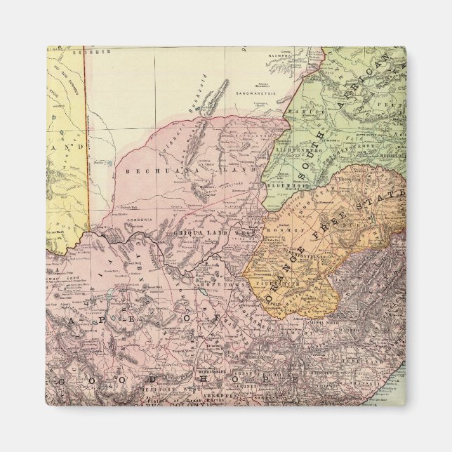 Södra Afrikan 5 Magnet (Framsidan)