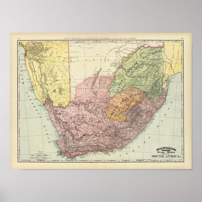 Södra Afrikan 5 Poster (Framsidan)