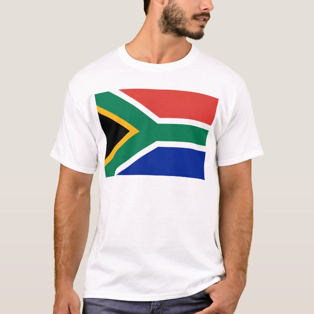 Södra Afrikan Flagga - Vlag van Suid-Afrika Tröja (Framsida)