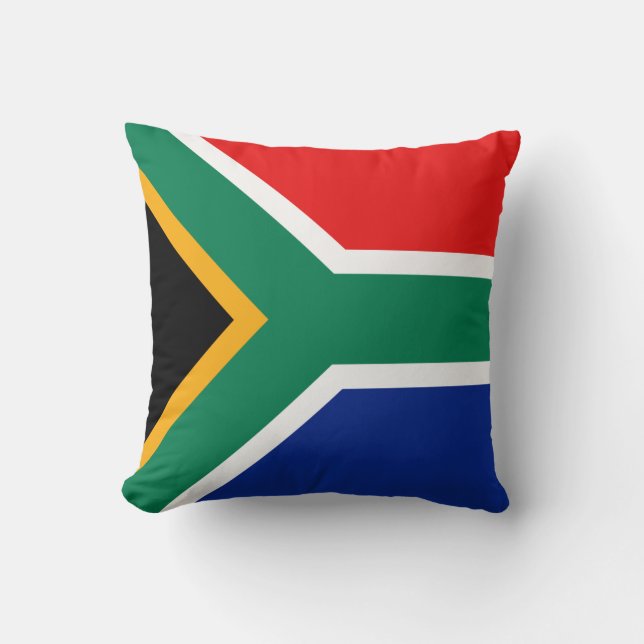 Södra Afrikan Flagga x Flagga Pillow Kudde (Framsida)