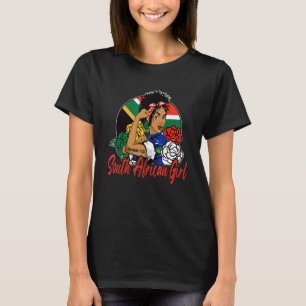 Södra Afrikan för obrytbara sydafrikanska flickor T Shirt