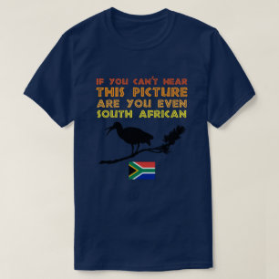 Södra Afrikan Hadeda Funny Alarm T Shirt
