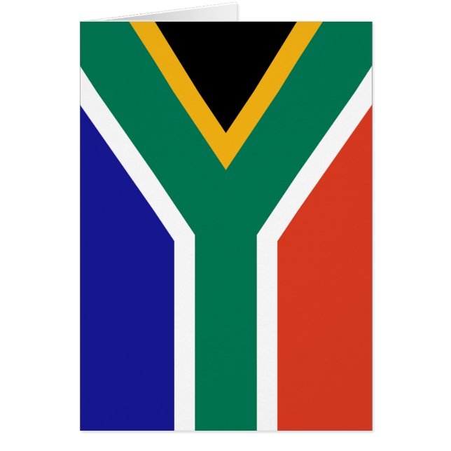 Södra Afrikan Hälsningskort (Framsidan)