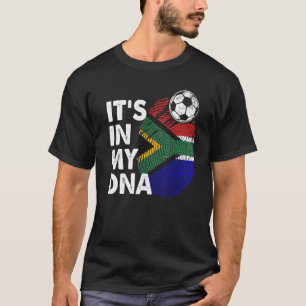 Södra Afrikan i mitt dinska sydafrikanska Flagga T Shirt