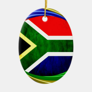 Södra Afrikan Julgransprydnad Keramik