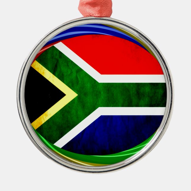 Södra Afrikan Julgransprydnad Metall (Framsidan)