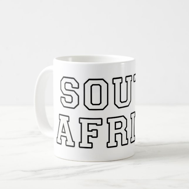 Södra Afrikan Kaffemugg (Framsida vänster)