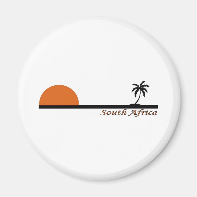 Södra Afrikan Magnet (Framsidan)