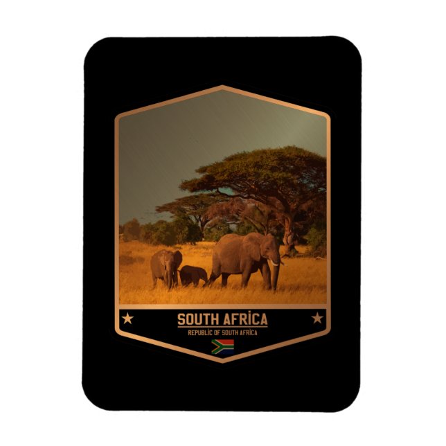 Södra Afrikan Magnet (Vertikal)