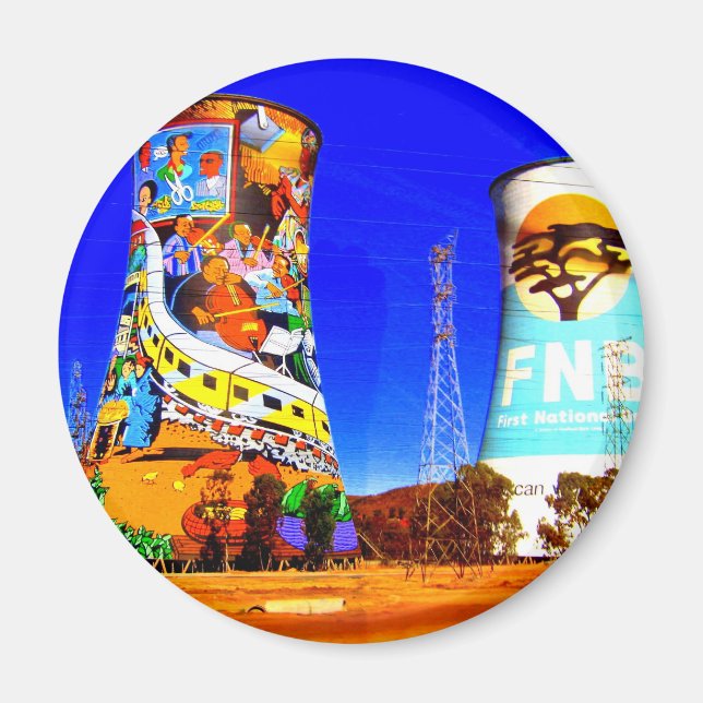 Södra Afrikan Magnet (Framsidan)