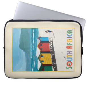 Södra Afrikan Muizenberg Beach Laptop Fodral