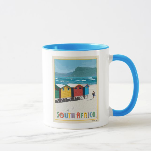 Södra Afrikan | Muizenberg Beach Mugg (Höger)