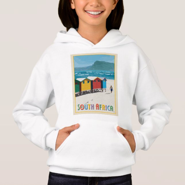 Södra Afrikan | Muizenberg Beach T Shirt (Framsida)