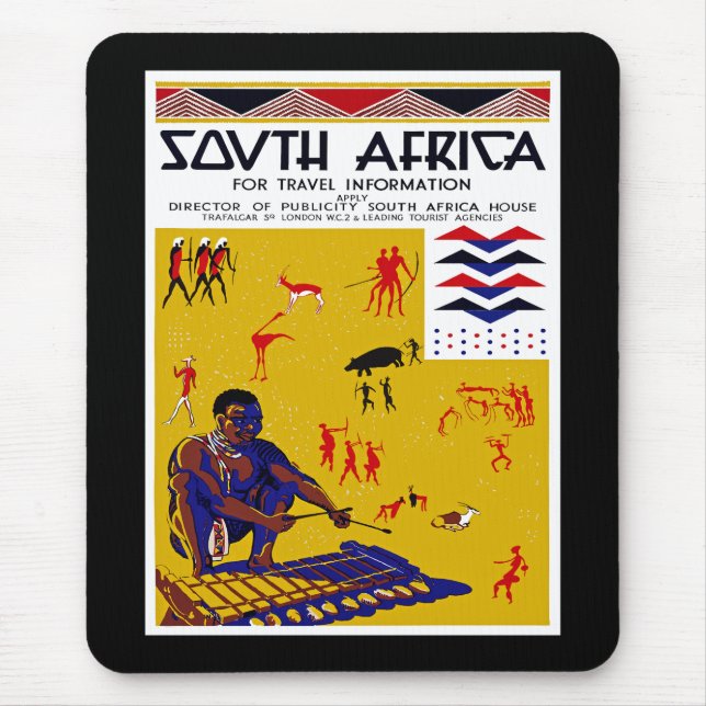 Södra Afrikan Musmatta (Framsidan)