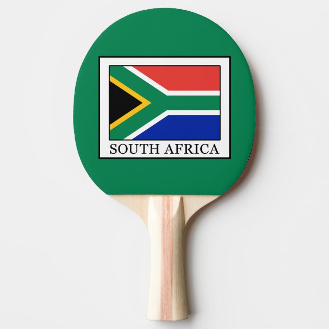 Södra Afrikan Pingisracket (Framsidan)