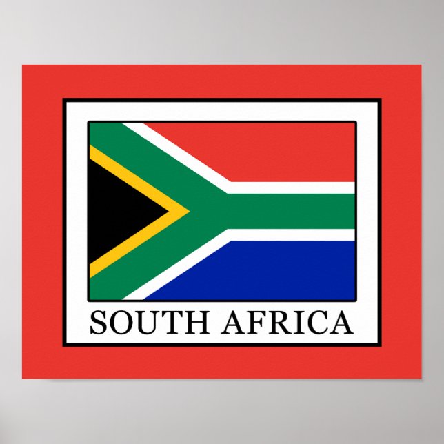 Södra Afrikan Poster (Framsidan)