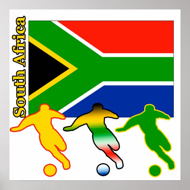 Södra Afrikan Poster (Framsidan)