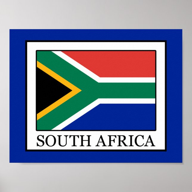Södra Afrikan Poster (Framsidan)