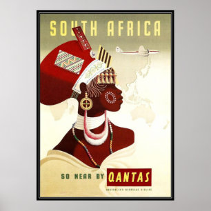 Södra Afrikan Poster