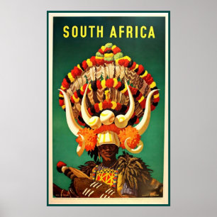 Södra Afrikan Poster