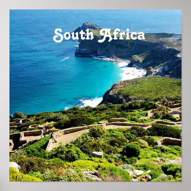 Södra Afrikan Poster (Framsidan)
