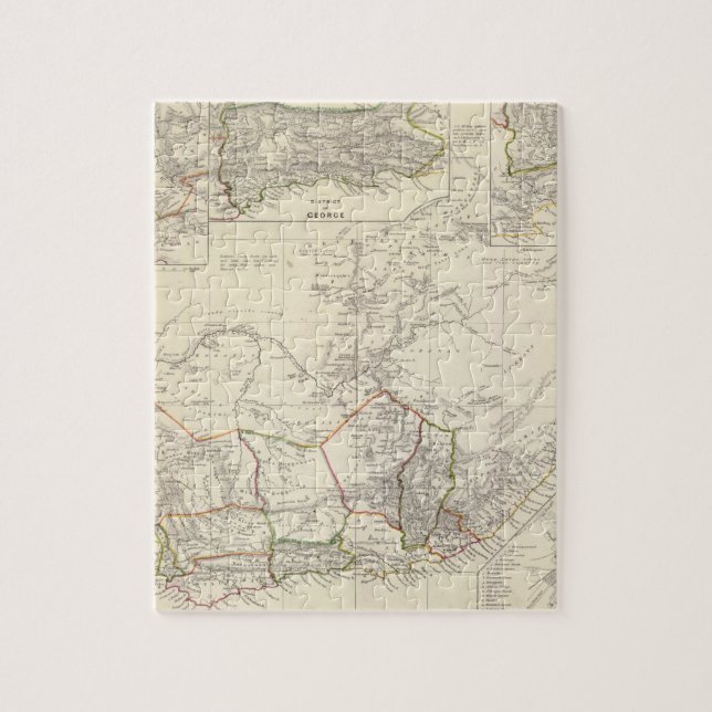 Södra Afrikan Pussel (Vertikal)