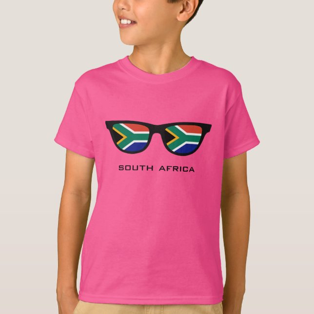 Södra Afrikan Shades anpassningsbar shirts & jacka Tee (Framsida)