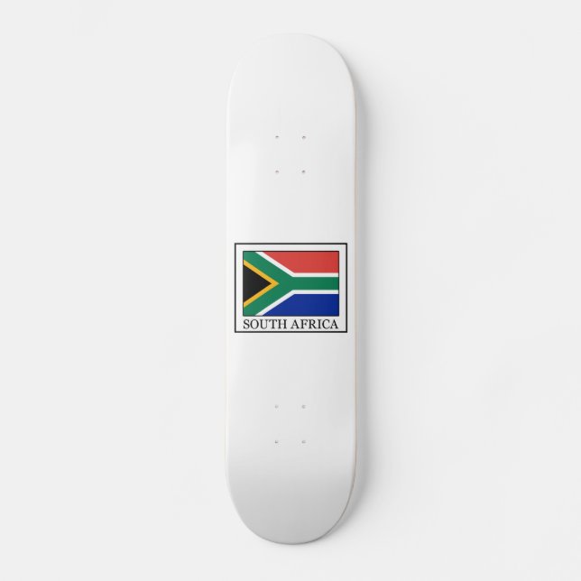Södra Afrikan Skateboard Bräda 21,5 Cm (Framsida)