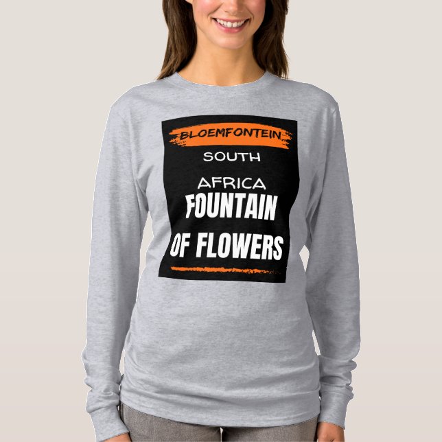 Södra Afrikan T Shirt (Framsida)