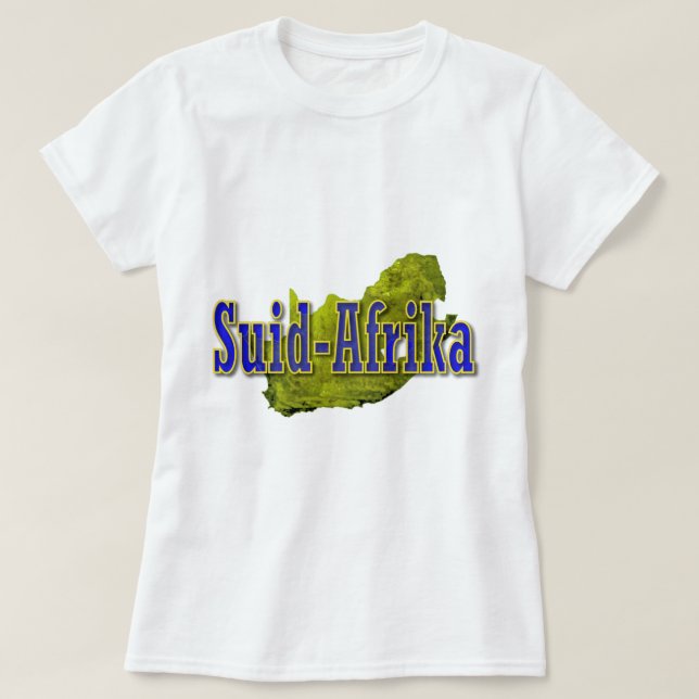 Södra Afrikan T Shirt (Design framsida)
