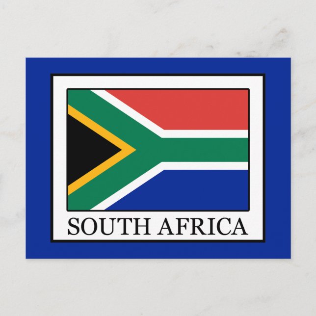 Södra Afrikan Vykort (Framsida)