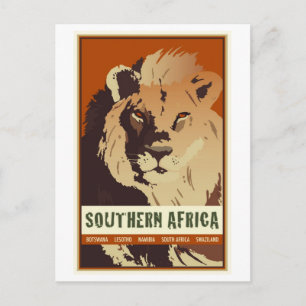 Södra Afrikan Vykort