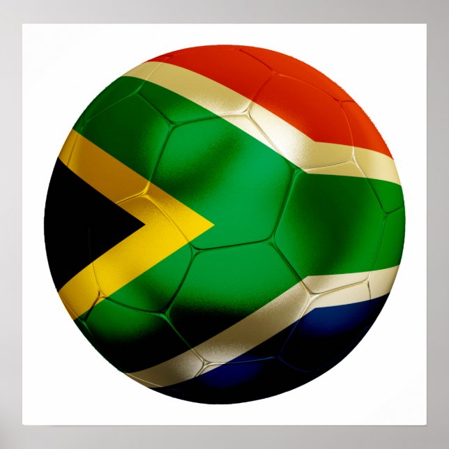 Södra Afrikan World Poster (Framsidan)